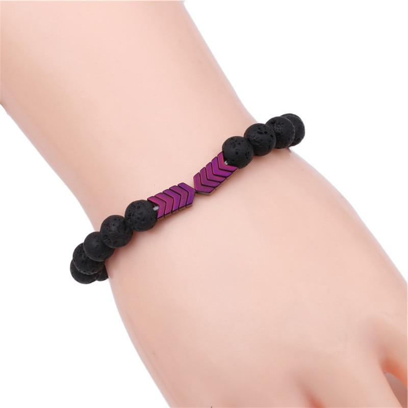 Calming Gemstone Beaded Balance Bracelet