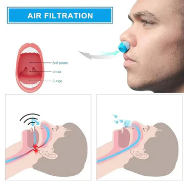 Portable Mini Nasal Fan for Improved Sleep