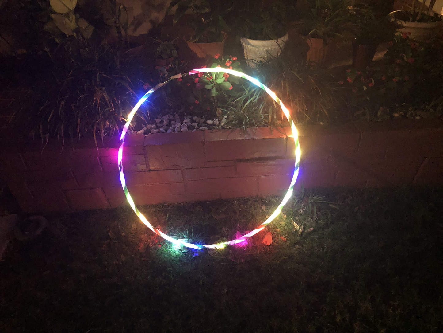Colorful Glow in Dark Exercise Hoop