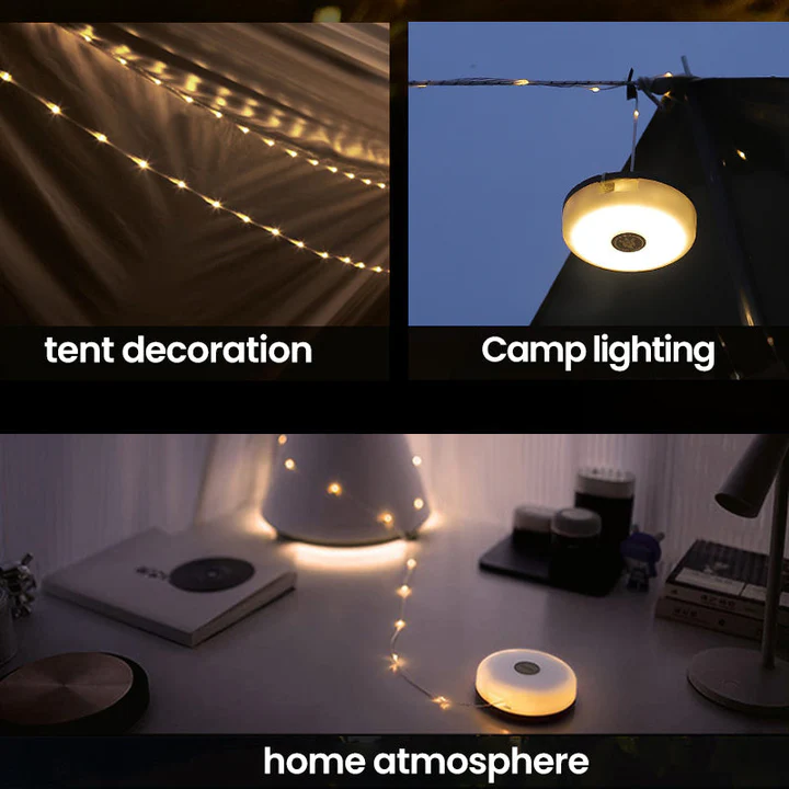 Outdoor Solar Powered Hanging Fairy Lights
