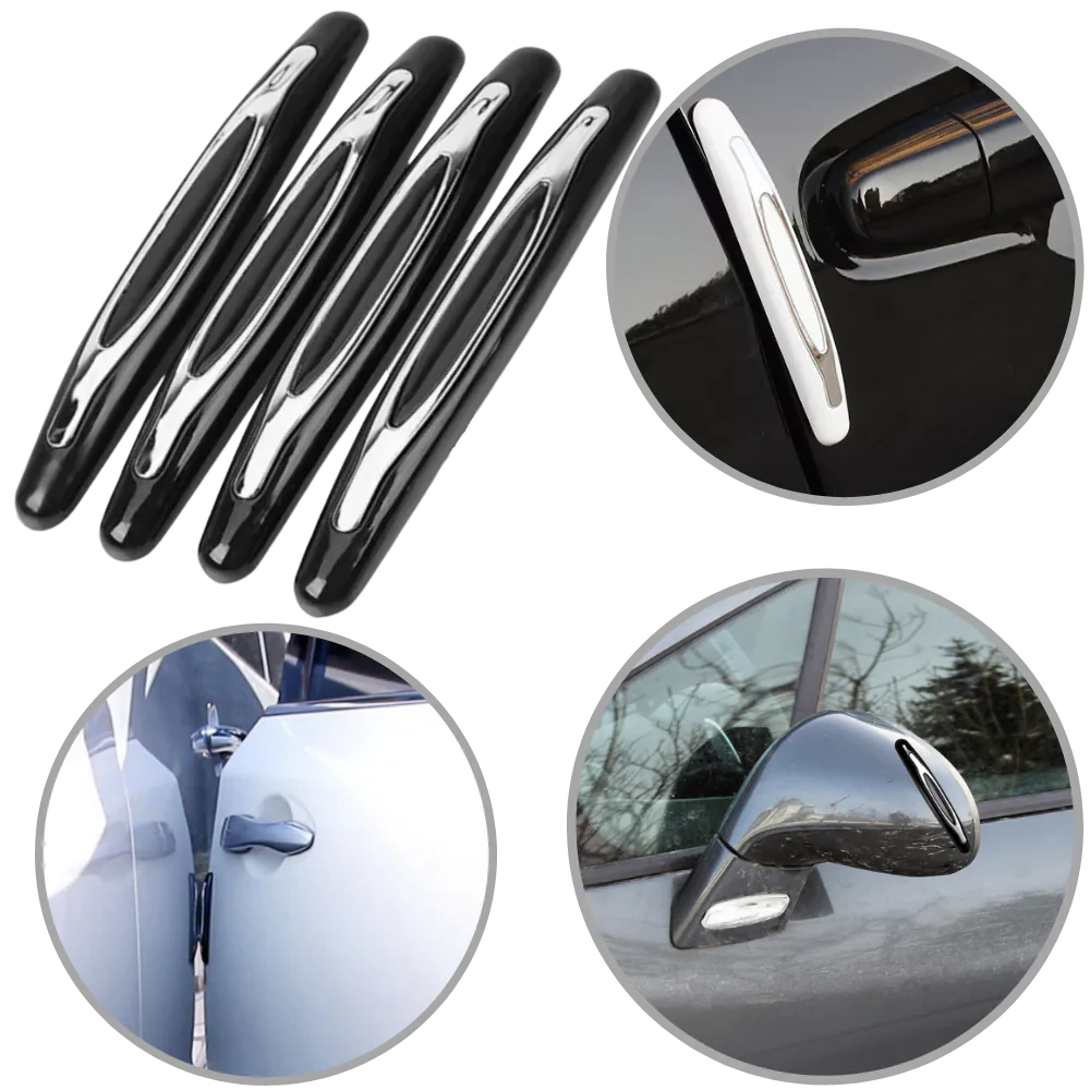 4-Pack Car Door Scratch Guard Strips