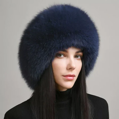 Warm Fur Winter Hat for Women with Earmuffs