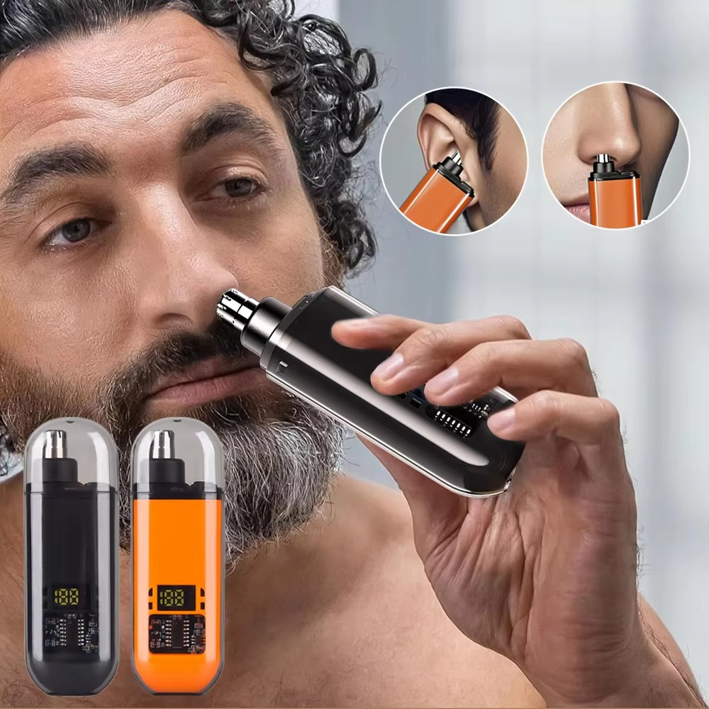 Portable Grooming Nose and Brow Trimmer for Men