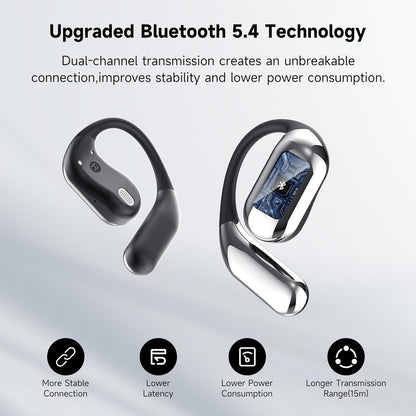 Wireless AI Translation Earbuds with Noise Canceling Mic