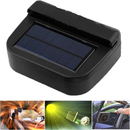 Car Air Purifier Fan with Solar Power