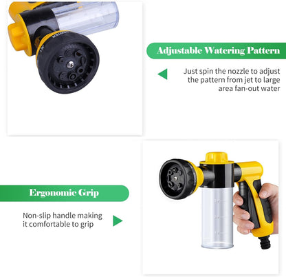 Heavy Duty Spray Nozzle for Car and Garden Cleaning