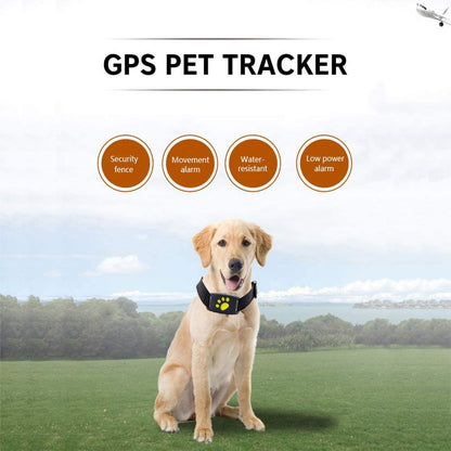 GPS Pet Tracker Collar for Cats and Dogs