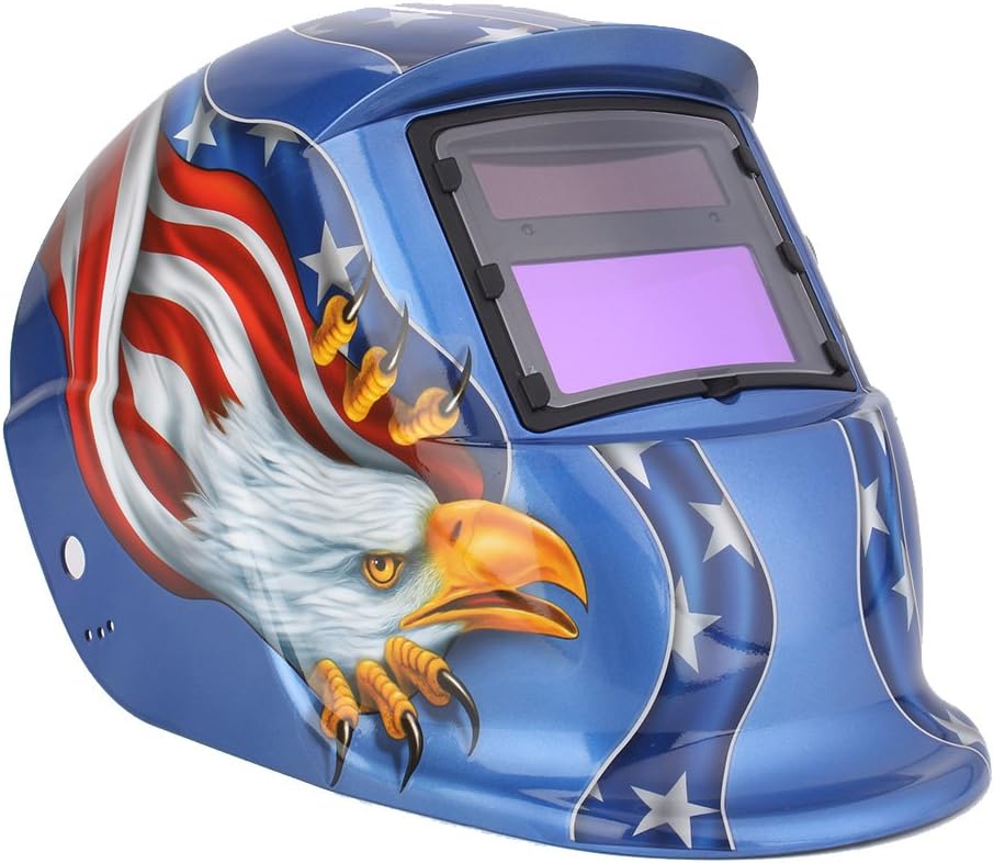 High Definition Welding Helmet with Extra Large Clear View Screen - Hehif