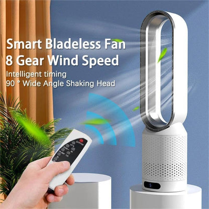 Compact Quiet Fan with Filter and Remote Control