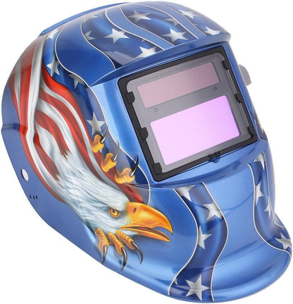 High Definition Welding Helmet with Extra Large Clear View Screen