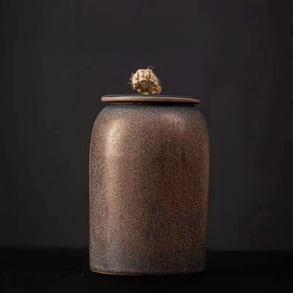 Airtight Ceramic Storage Canister for Tea Coffee Sugar