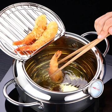 Professional Deep Fryer with Temperature Control - Hehif