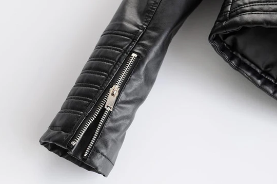 Classic Black Motorcycle Jacket