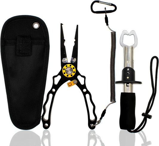Easy Grip Fish Lip Pliers - Hehif