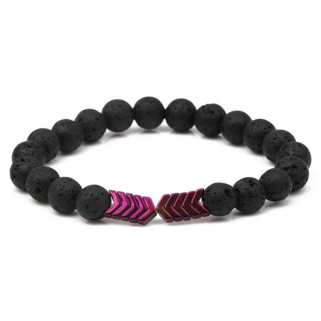 Calming Gemstone Beaded Balance Bracelet