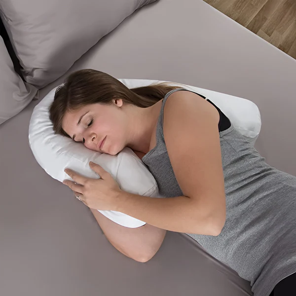 Contour Memory Foam Pillow for Side Sleepers - Hehif
