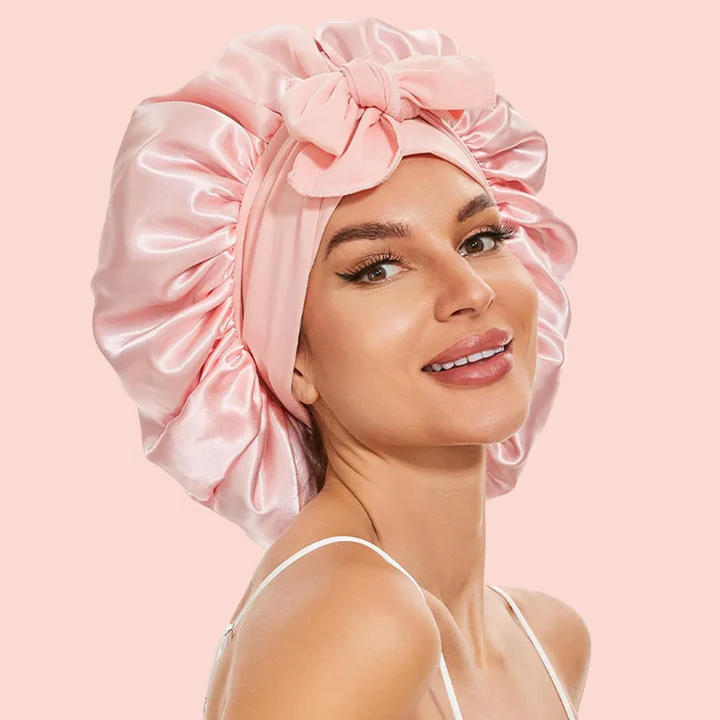 Soft Sleep Cap - Stay On All Night Bonnet - Hehif