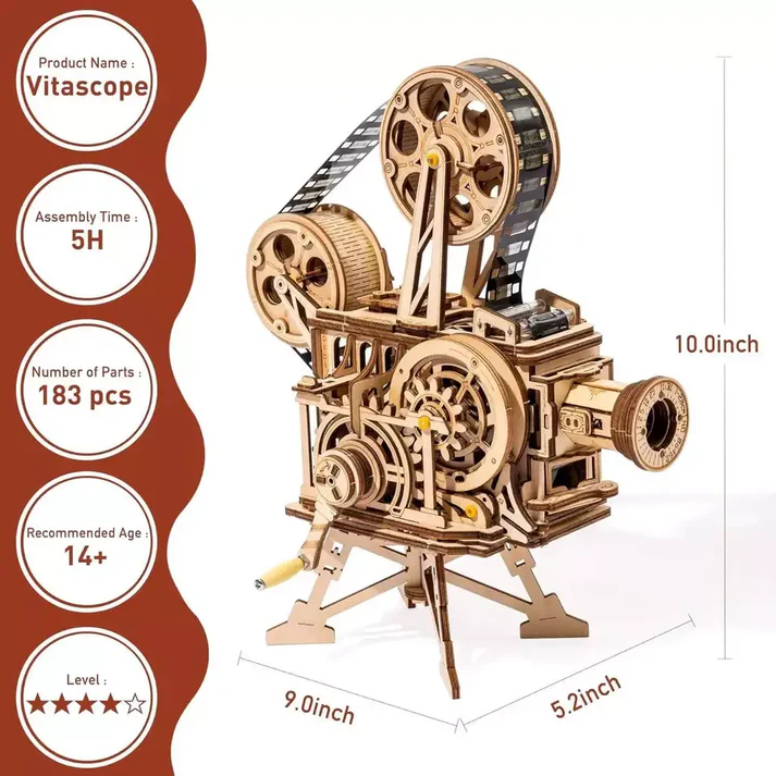 Vintage Movie Night Jigsaw Puzzle