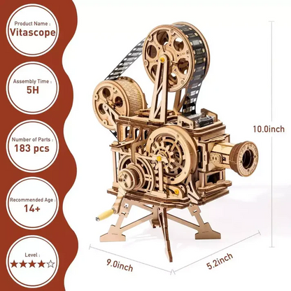 Vintage Movie Night Jigsaw Puzzle