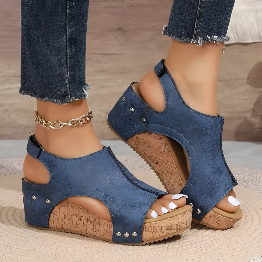 Strap Ankle High Heel Summer Sandals