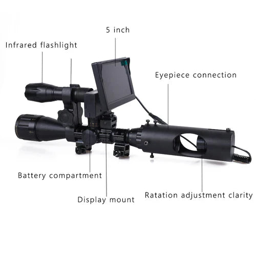 Clear Night Vision Security Camera with Video Recording