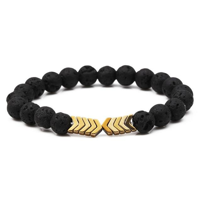 Calming Gemstone Beaded Balance Bracelet
