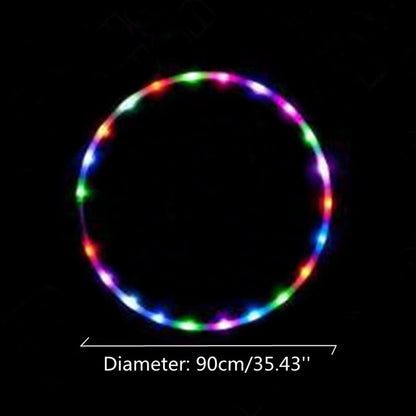 Colorful Glow in Dark Exercise Hoop