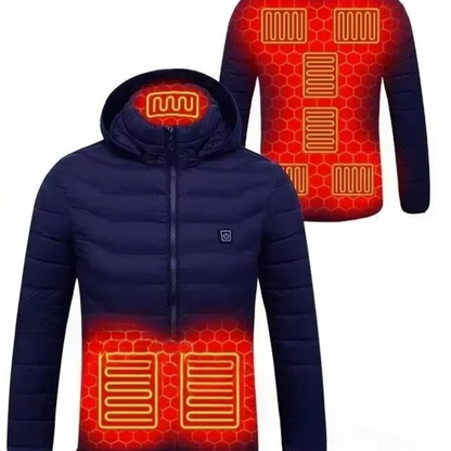 Warm Waterproof Men's Electric Heating Jacket