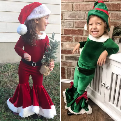 Festive Holiday Santa Suit