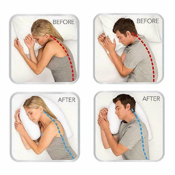 Contour Memory Foam Pillow for Side Sleepers
