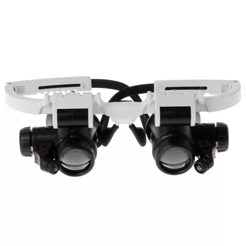 Compact LED Magnifying Glasses 8x 15x 23x