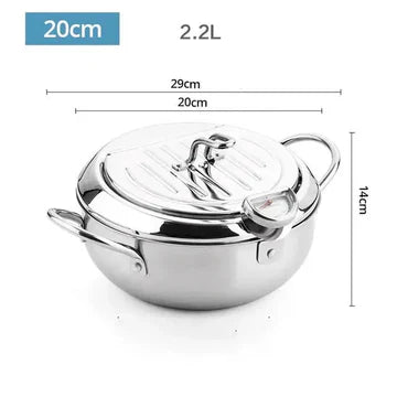 Professional Deep Fryer with Temperature Control
