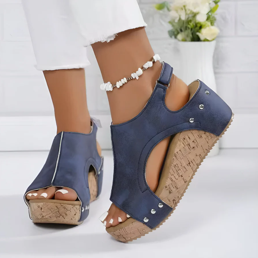 Strap Ankle High Heel Summer Sandals