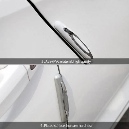 Car Bumper Protective Guard Strips (4 Pack)
