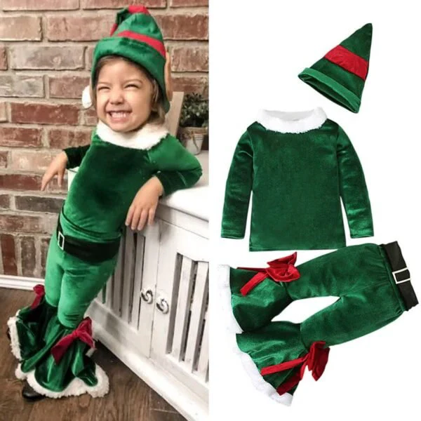 Festive Holiday Santa Suit - Hehif