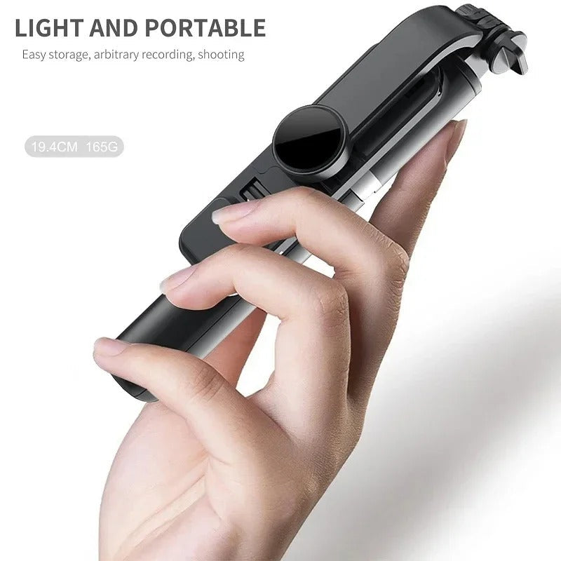 Portable Phone Tripod And Selfie Stick