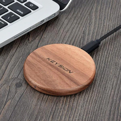 Quick Wireless Wood Phone Charger