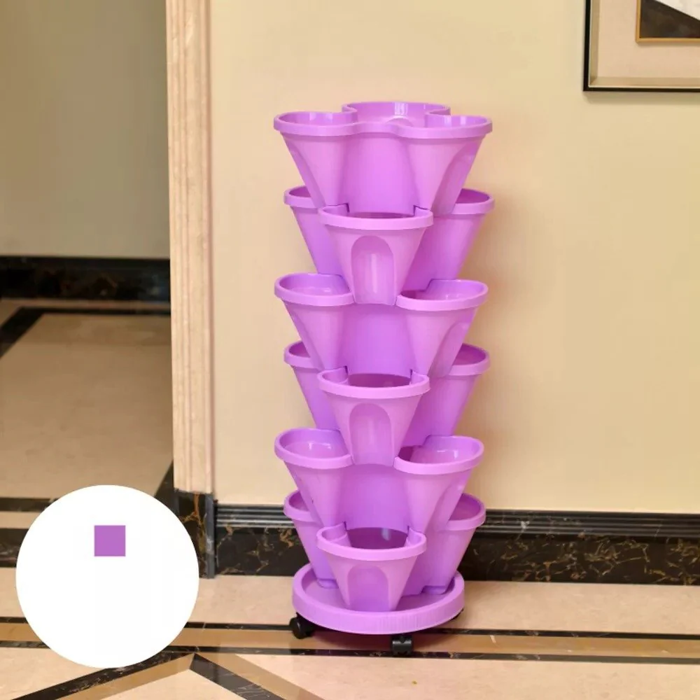 Space Saving Garden Planter with Wheels