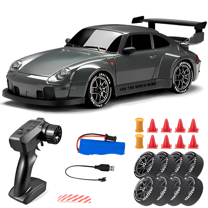 Classic Offroad RC Vehicle with LED Headlights - Hehif