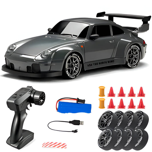 Classic Offroad RC Vehicle with LED Headlights - Hehif