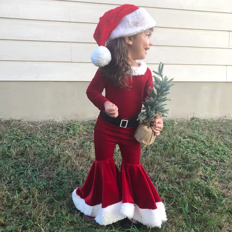 Festive Holiday Santa Suit