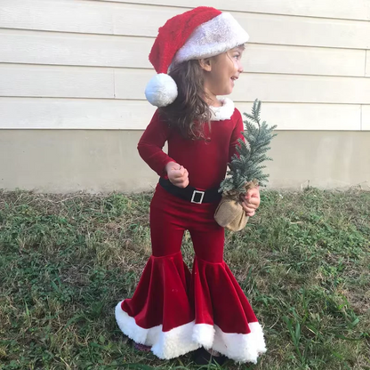 Festive Holiday Santa Suit