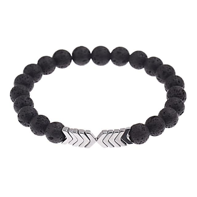 Calming Gemstone Beaded Balance Bracelet