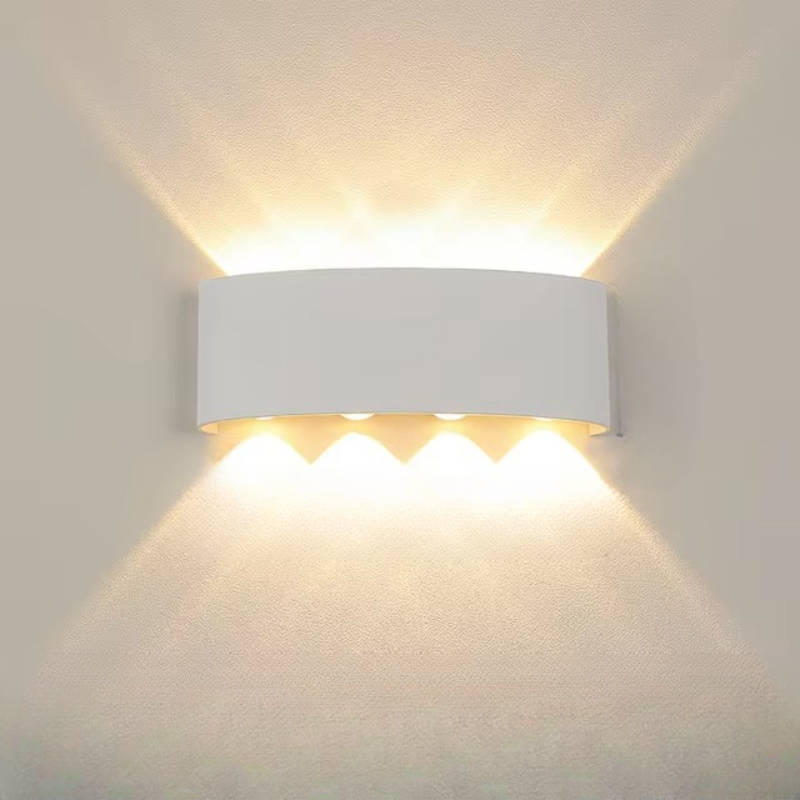 Contemporary LED Wall Light - Adjustable Indoor Sconce