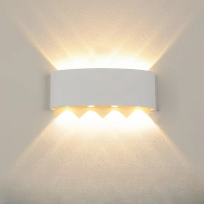 Contemporary LED Wall Light - Adjustable Indoor Sconce