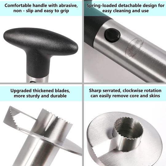 Easy Fresh Fruit Corer