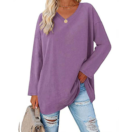 Trendy Low Neck Women's Tee