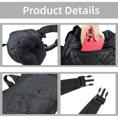 Rechargeable Warm Hand Muff with Thermostatic Control