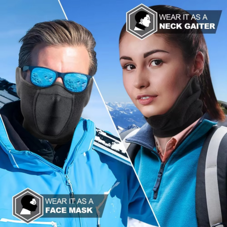 Warm Breathable Cold Weather Bike Mask