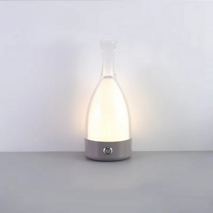Wireless Wine Bottle Table Lamp with Bluetooth Speaker